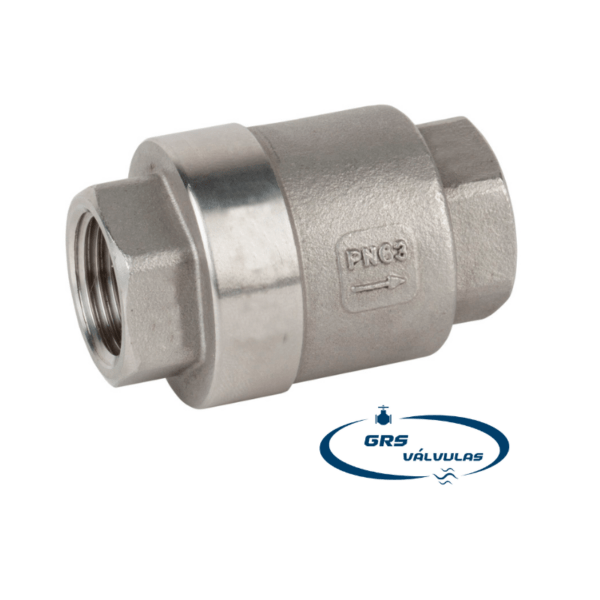 Válvula de Retenção Universal Total Inox 316 (CF8M) – Classe de Pressão PN63 Rosca BSP